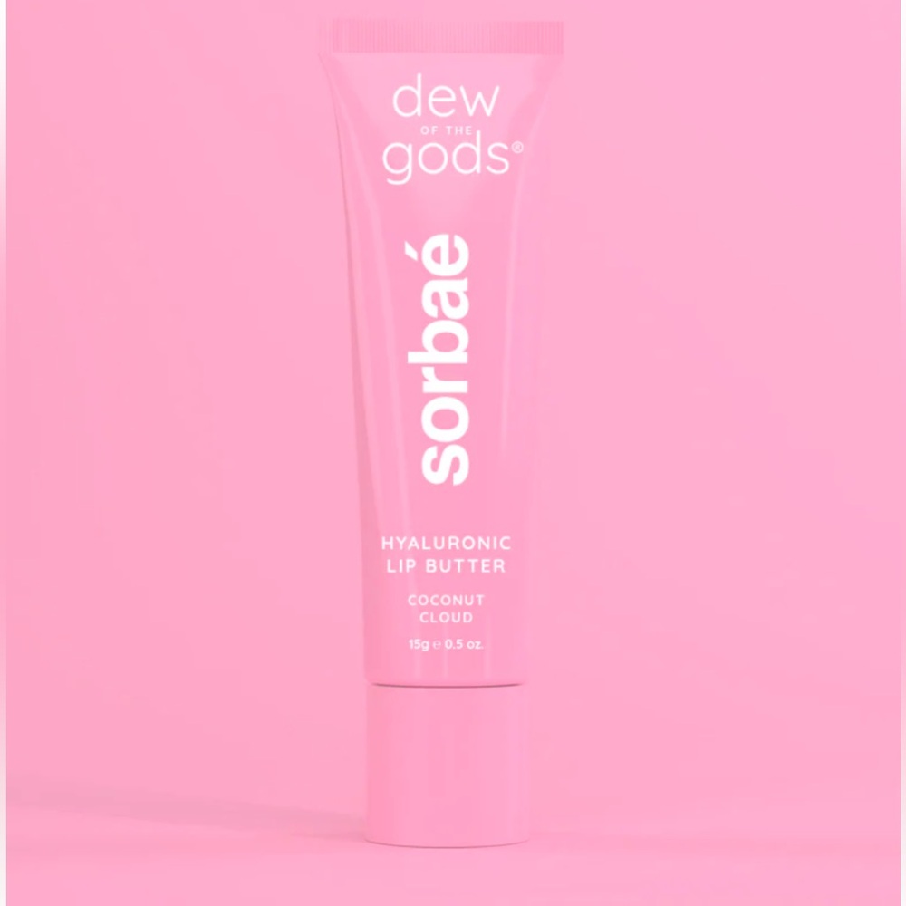 Dew of the Gods Sorbaé Hyaluronic Lip Butter in Coconut Cloud 15g BRAND NEW